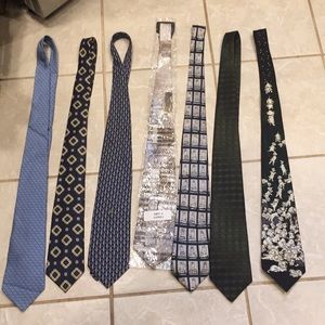 Set tie different brands good condition, #tie66